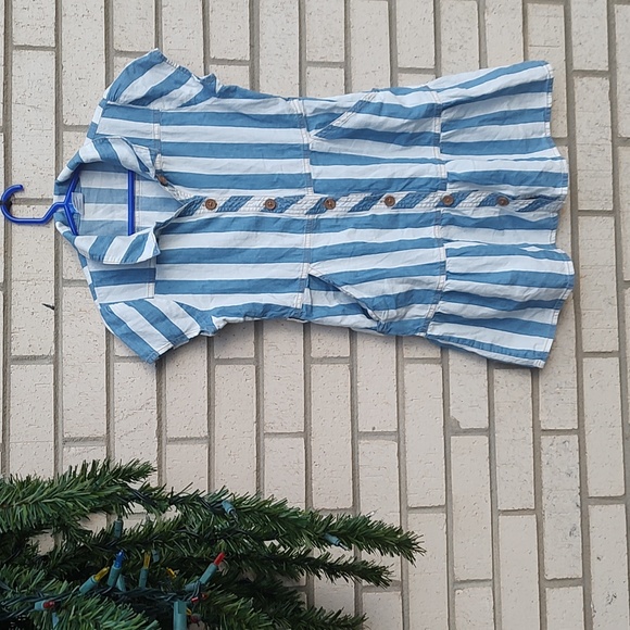Blue/White Stripe dress - Picture 8 of 11